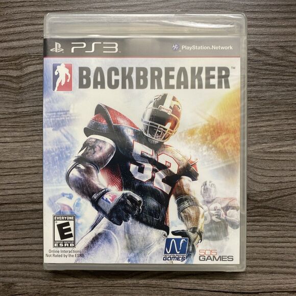 Backbreaker (Sony PlayStation 3, 2010) PS3 Factory Sealed New - Picture 1 of 7